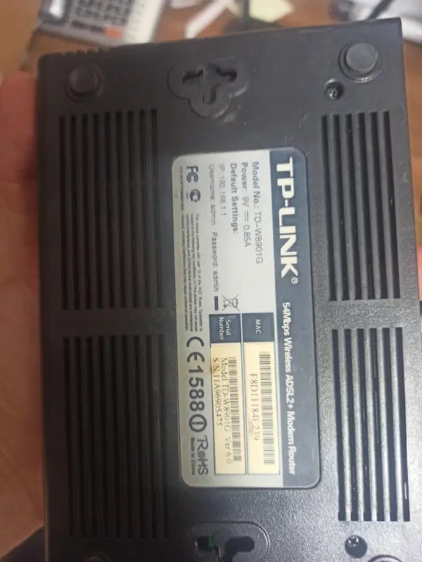 modem TP-Link 8901g|مودم و تجهیزات شبکه|تهران, طرشت|دیوار