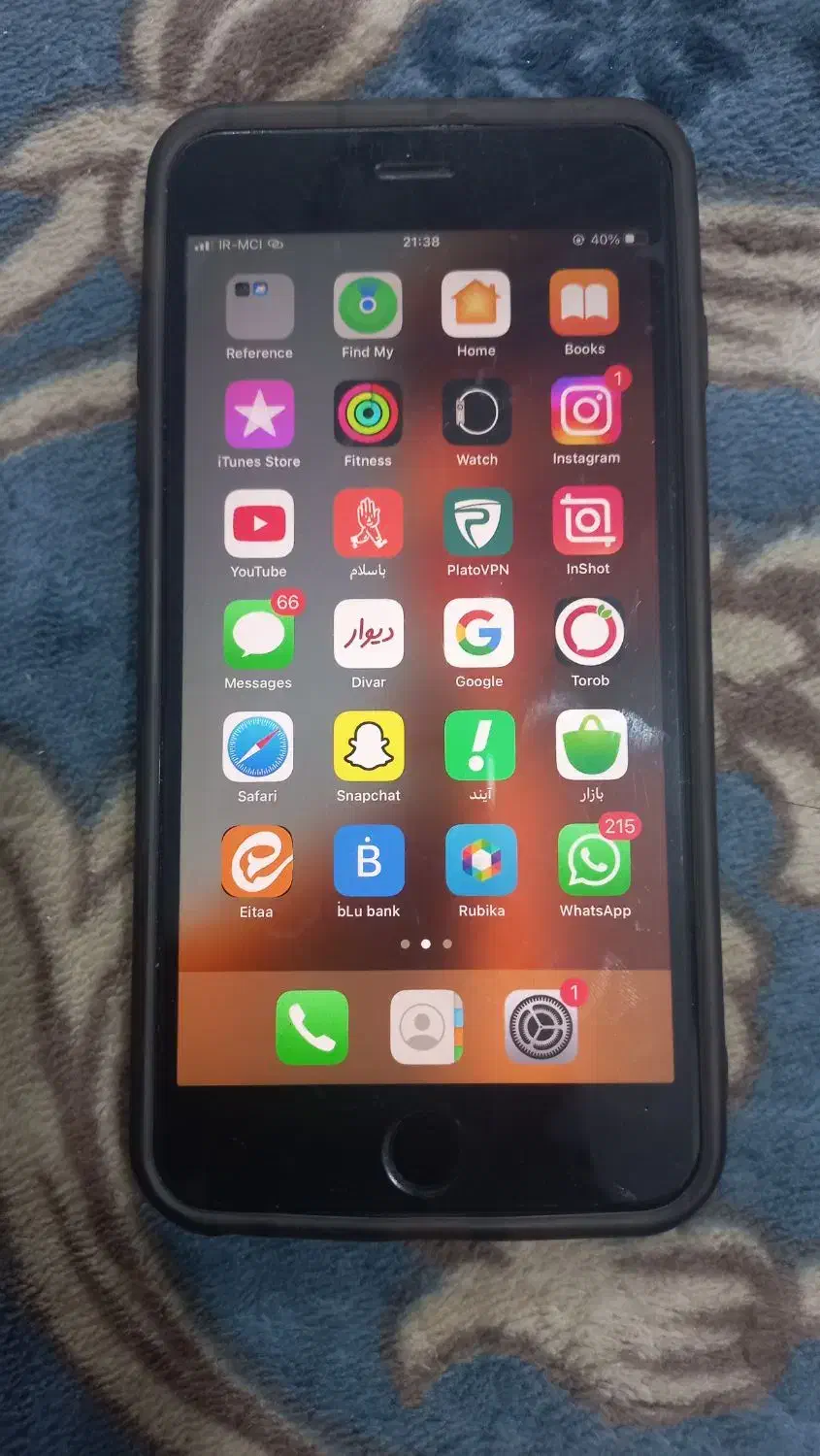 اپل iPhone 8 Plus با حافظهٔ ۶۴ گیگابایت|موبایل|رفسنجان, |دیوار