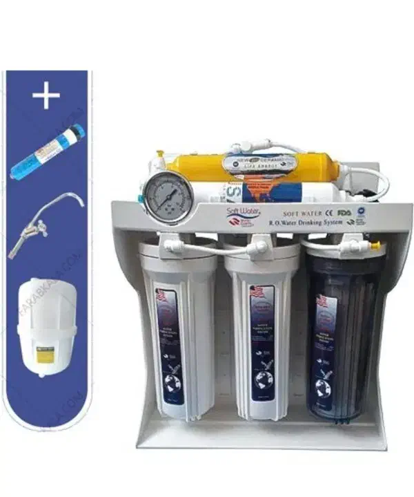 دستگاه تصفیه آب سافت واتر|آب‌سردکن و تصفیه آب|اهر, |دیوار