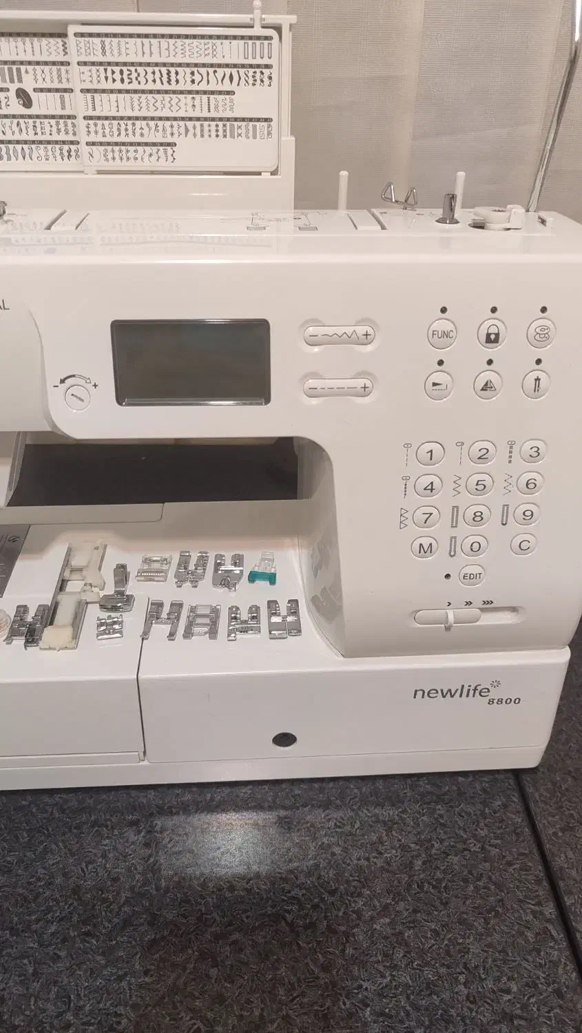 چرخ نیولایف 8800|چرخ خیاطی و ریسندگی|سهند, |دیوار