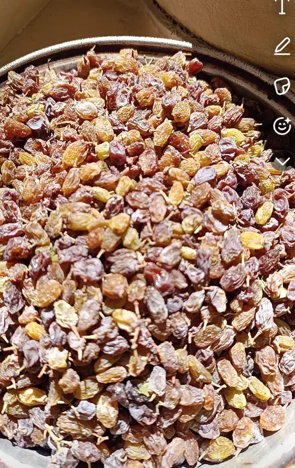 باسلام کشمش بواناتی سایه خشک درجه یک بدون هسته|خوردنی و آشامیدنی|آباده, |دیوار
