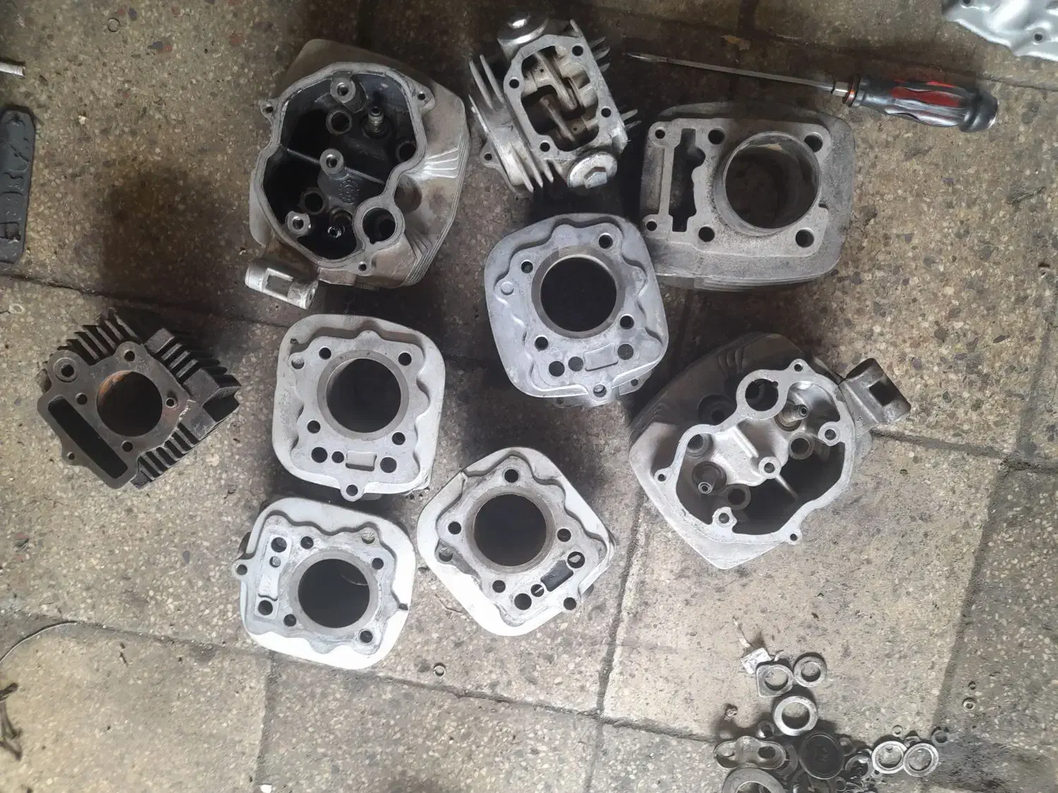 لوازم استوک هوندا.موتور یاماها ۱۰۰|قطعات یدکی و لوازم جانبی|کاشان, سه راه پرورشگاه|دیوار