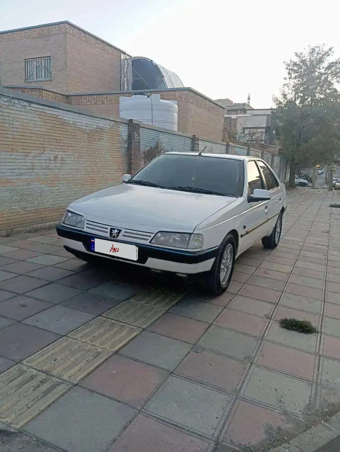 پژو جی الیکس سفید آتاق فابریک تغییر رنگ نیست|خودرو سواری و وانت|بانه, |دیوار