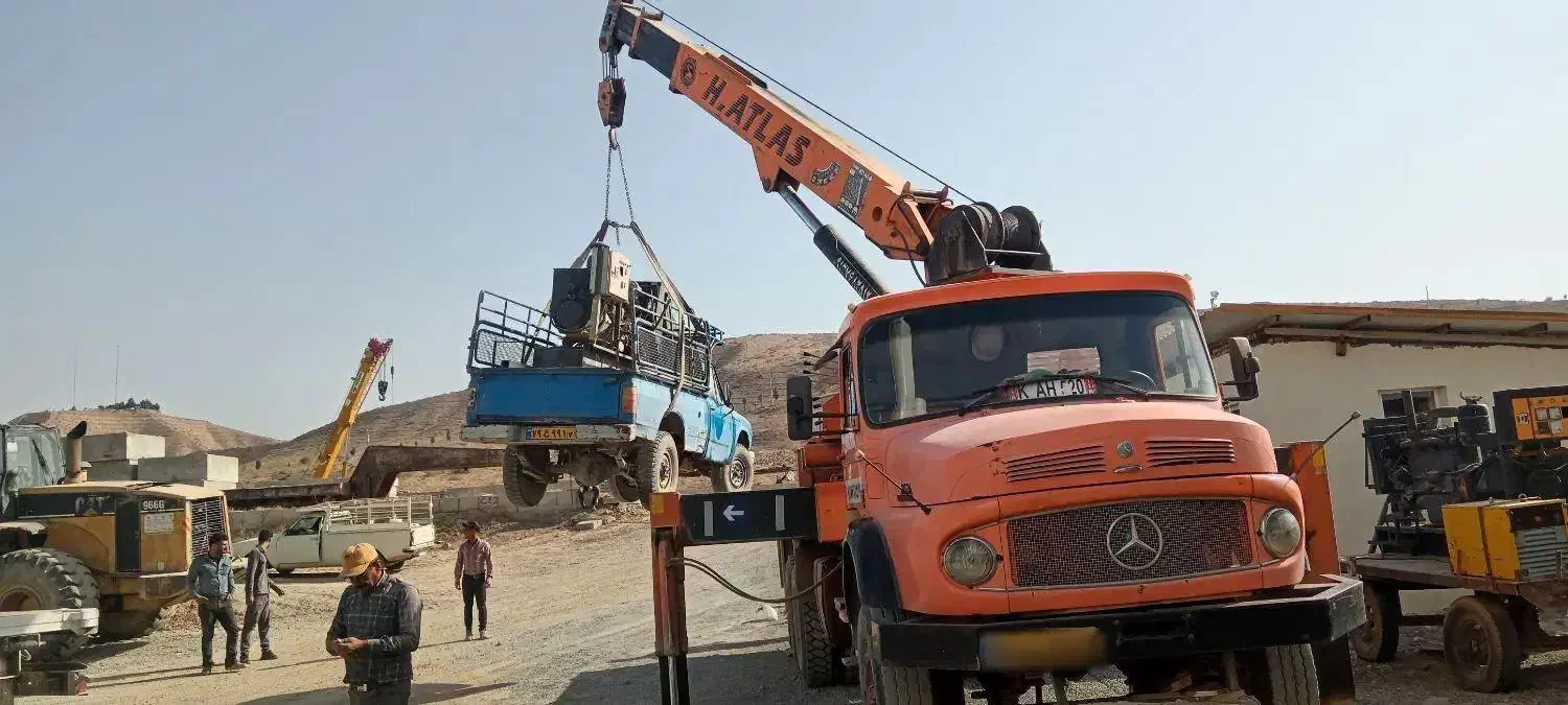 جرثقیل 10 تن کفی|خودرو سنگین|کرج, کمال‌شهر|دیوار