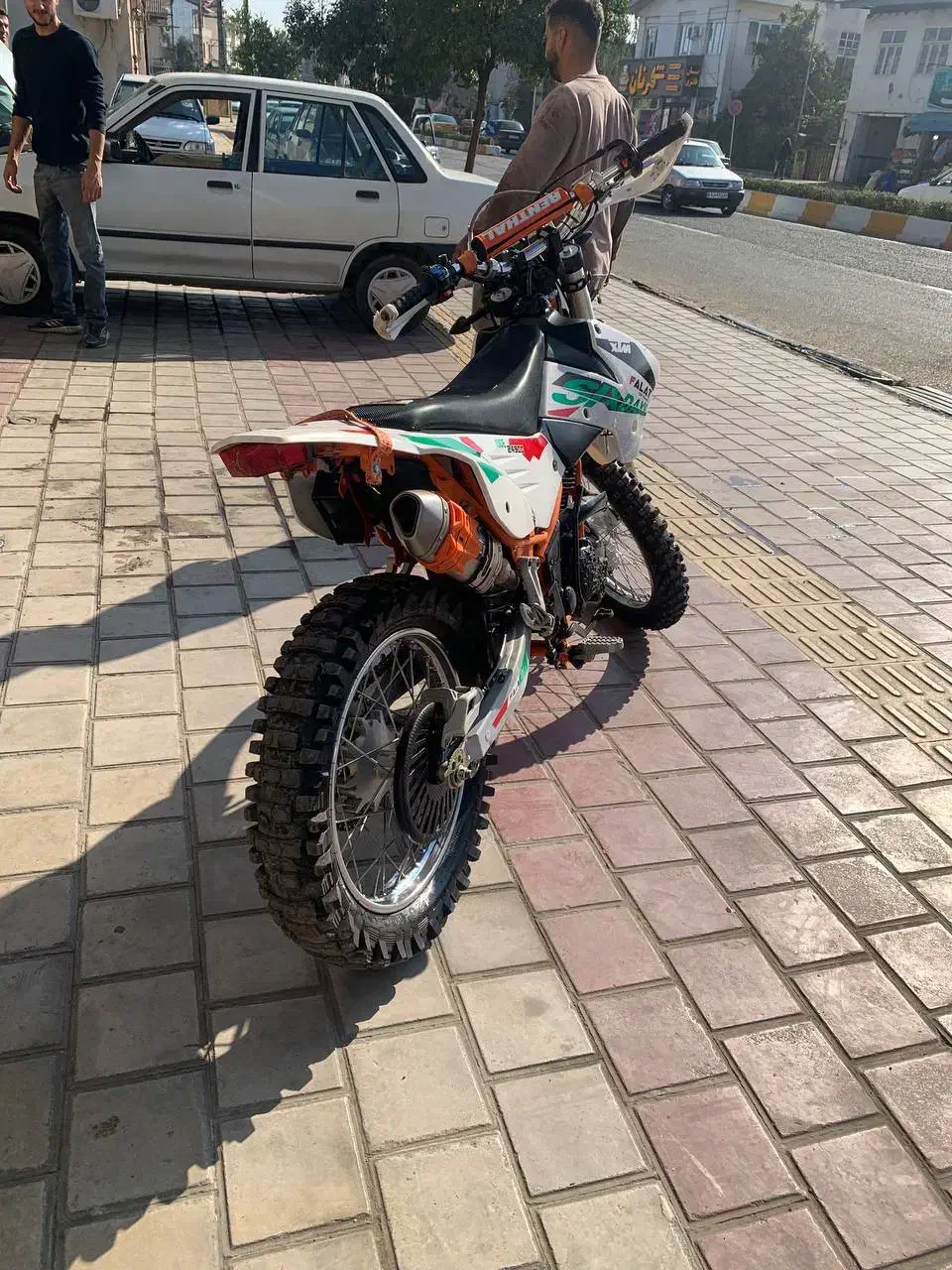 موتور فلات 250سی سی پلاک ملی طرح ktm|موتورسیکلت|کتالم و سادات شهر, |دیوار