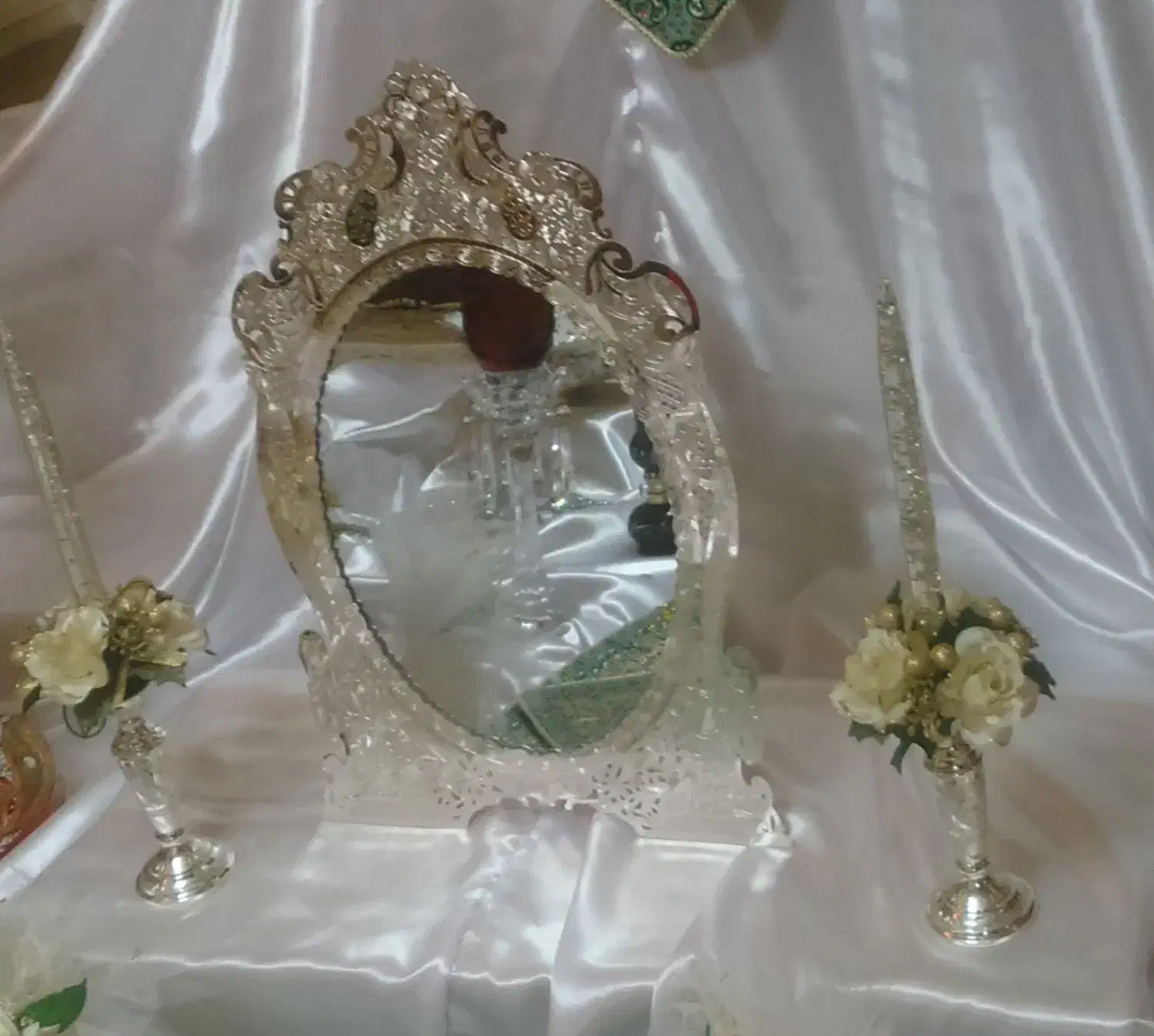 آینه و شمعدان نقره|آینه|تبریز, |دیوار