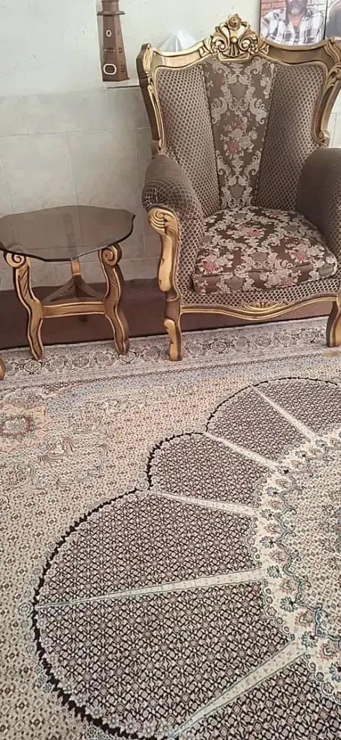 مبل۹نفره|مبلمان خانگی و میز عسلی|فلاورجان, |دیوار