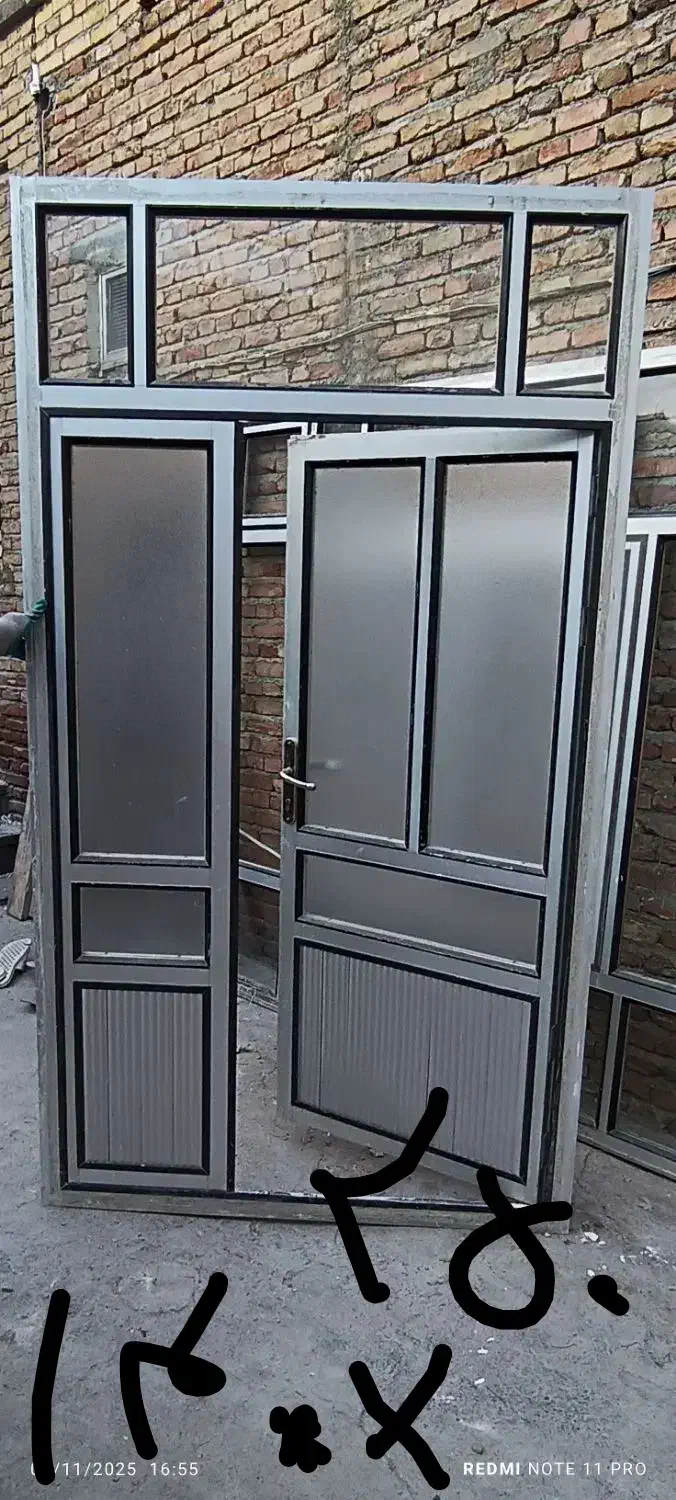 در و پنجره آلومینیمی|مصالح و تجهیزات ساختمان|سلماس, |دیوار