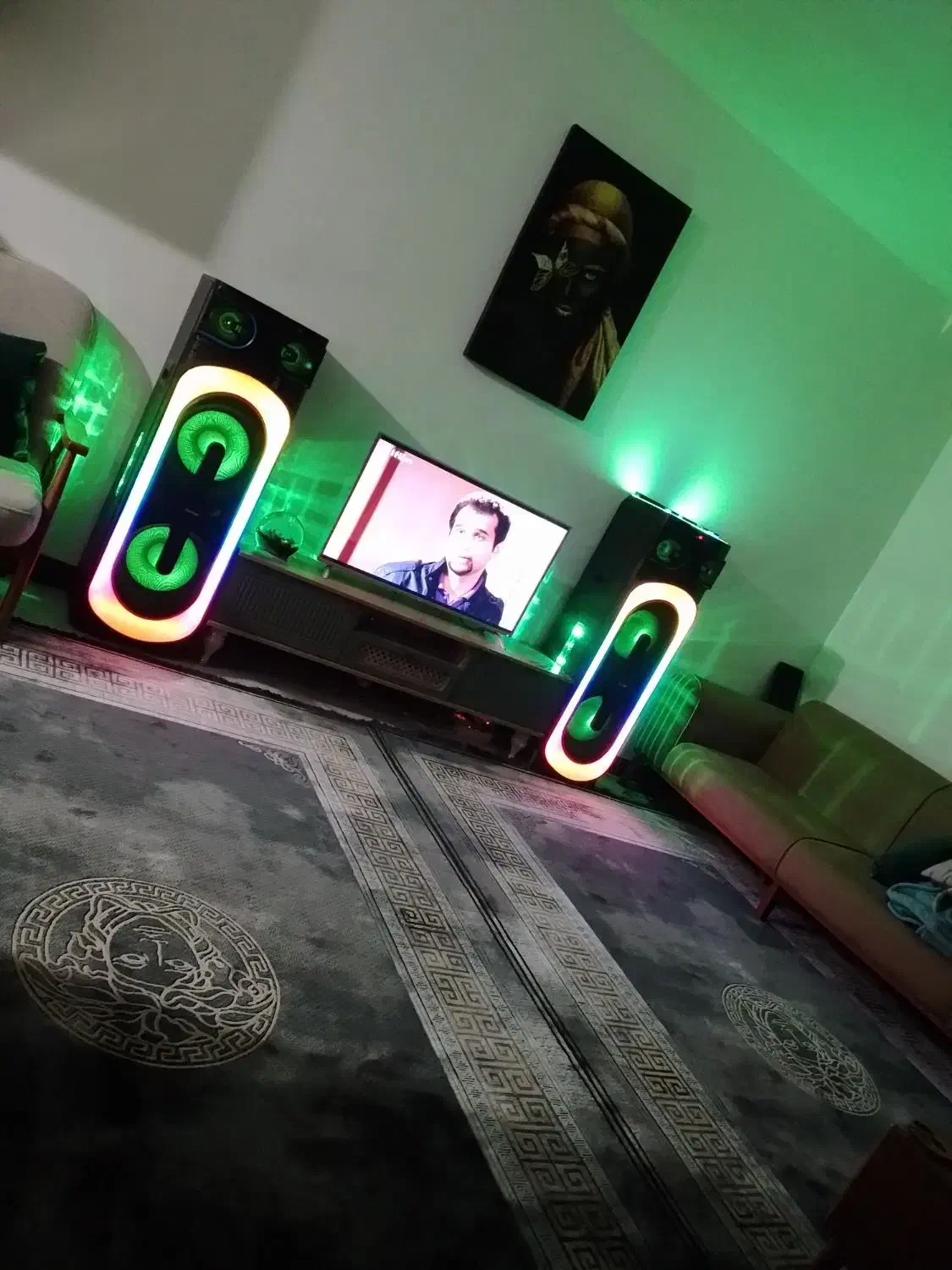 نو یکماهه خریداری شده کیفیت صدا خوب|سیستم صوتی خانگی|چهارباغ, |دیوار