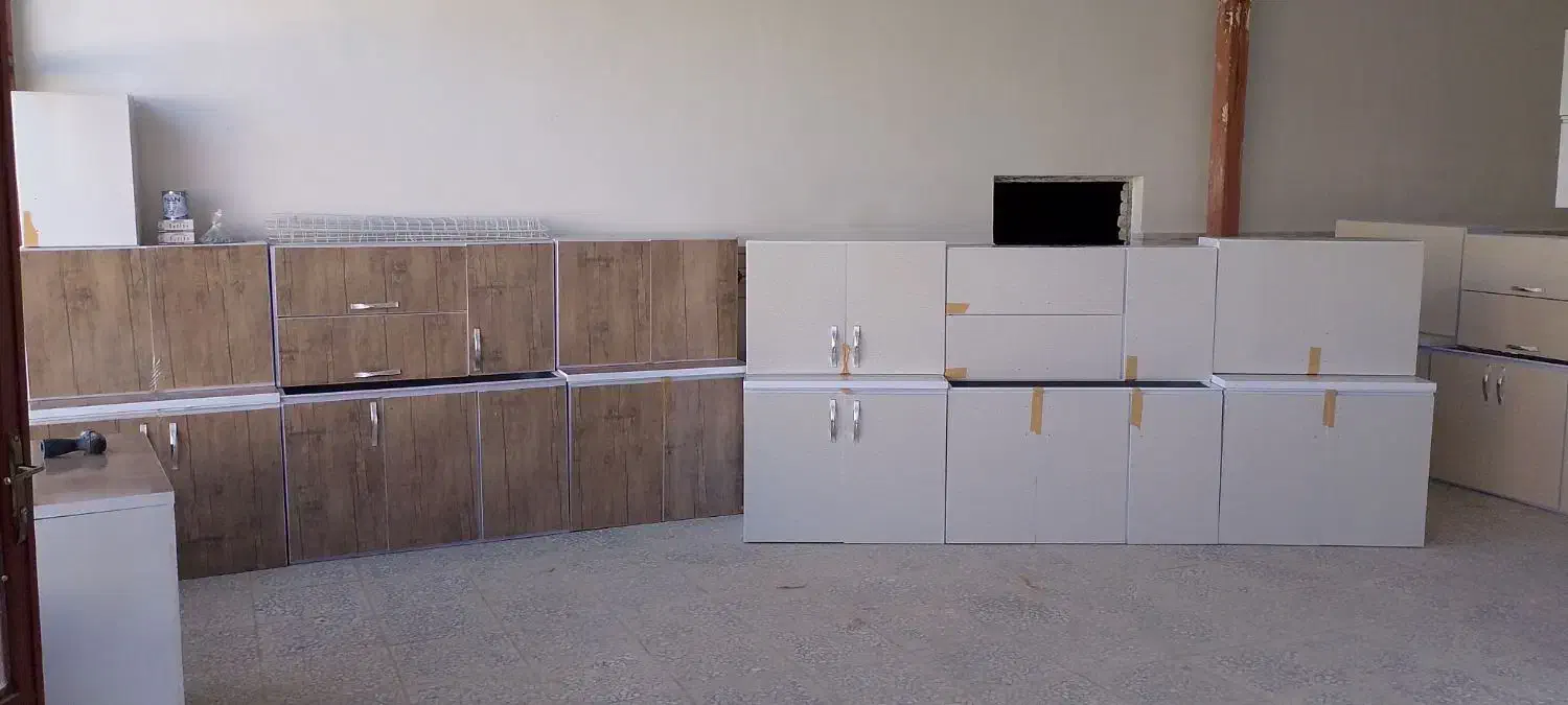 کابینت آماده نصب نقدوچکی|مصالح و تجهیزات ساختمان|بزینه رود, |دیوار