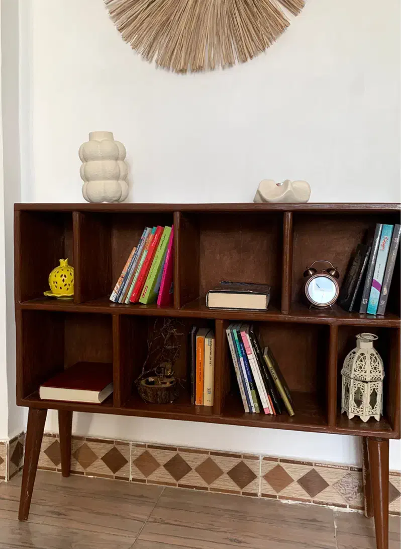 کتابخانه+ بوفه دیواری+ میز تحریر ، چوبی|کتابخانه، شلف، قفسه‌های دیواری|بندرعباس, |دیوار