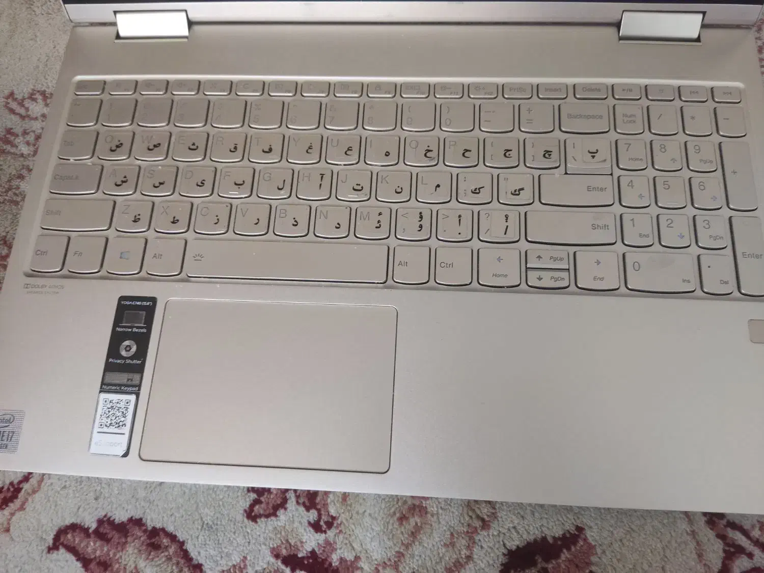 lenovo yoga c740 15iml لب تاب|رایانه همراه|تهران, چیتگر جنوبی|دیوار
