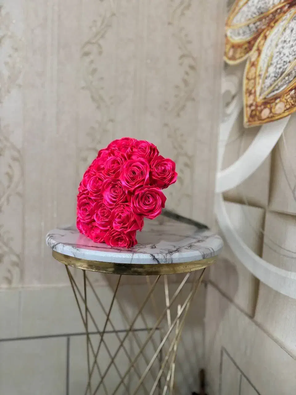 آموزش گل ربانی|گل مصنوعی|خرم‌آباد, |دیوار