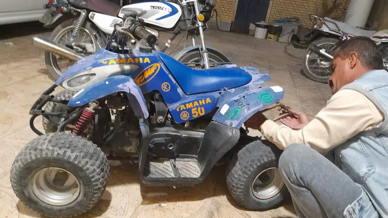 موتور ۴ چرخ یاماها Desert Cat 50cc مدل 2013|موتورسیکلت|زرین دشت (فارس), |دیوار