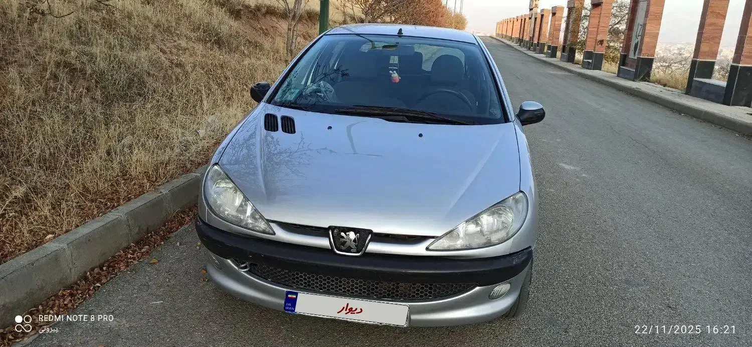 پژو206تیپ 6اتومات|خودرو سواری و وانت|پیرانشهر, |دیوار