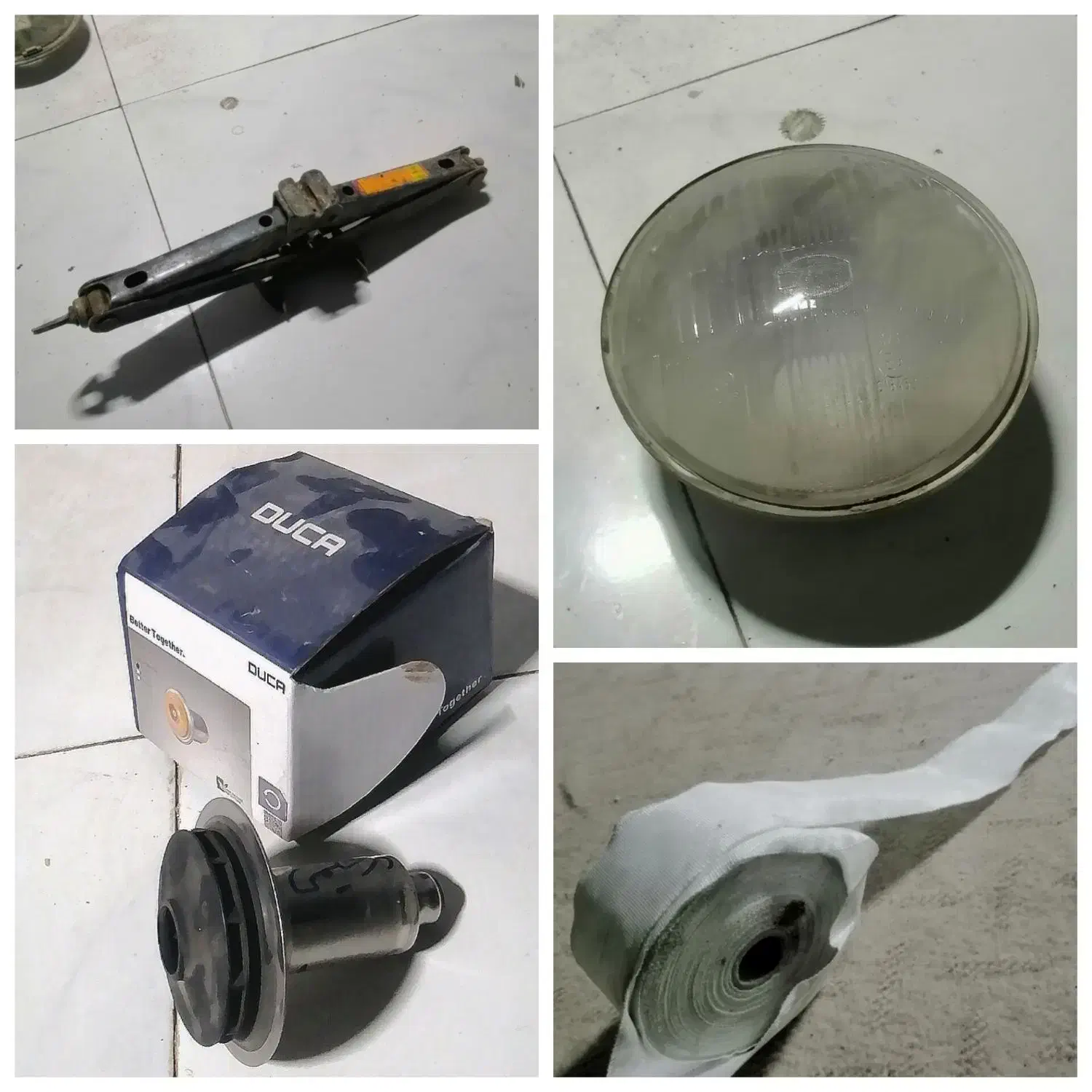 مقداری لوازم ماشین و موتور و جک|قطعات یدکی و لوازم جانبی|بجنورد, |دیوار