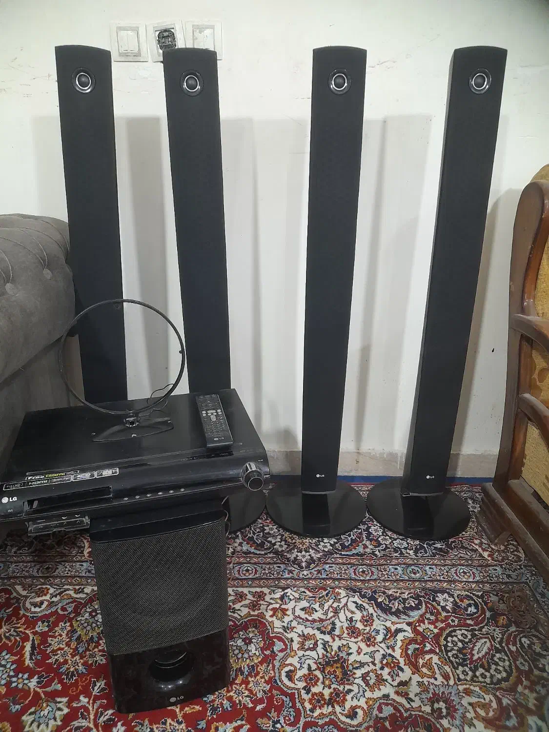 سینما خانگی|سیستم صوتی خانگی|گلبهار, شهر جدید گلبهار|دیوار