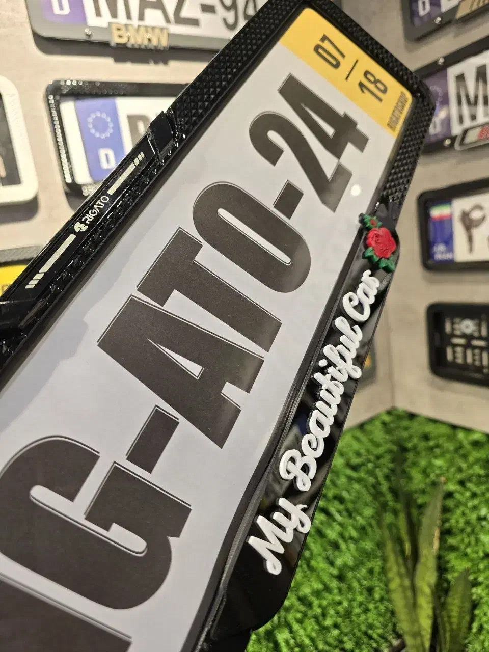 فروش انواع قاب پلاک لوکس ماشین با تنوع قیمت|قطعات یدکی و لوازم جانبی|تهران, سازمان برنامه جنوبی|دیوار