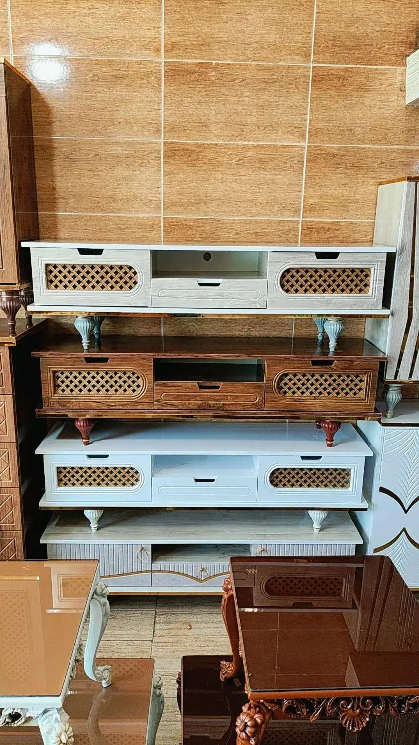 میز tv(میز تلوزیون حصیری)|میز تلویزیون|بروجرد, |دیوار