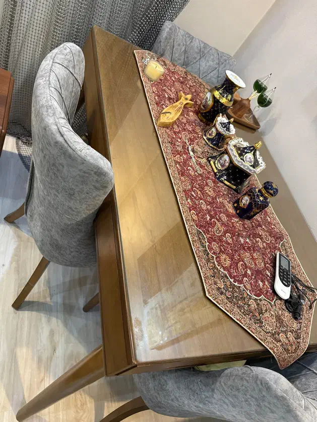 میز ناهار خوری ۴نفره|میز و صندلی غذاخوری|شیراز, قصرالدشت|دیوار