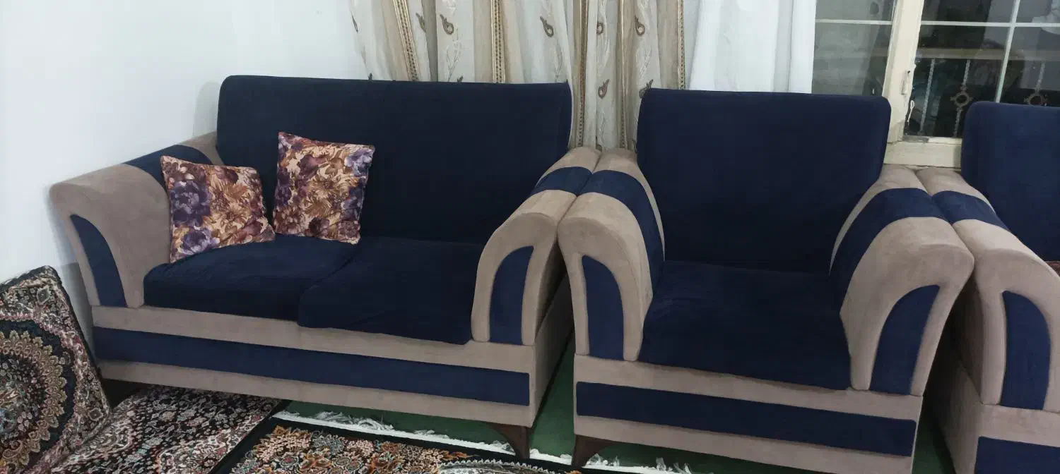 مبل راحتی باعسلی|مبلمان خانگی و میز عسلی|سنندج, |دیوار