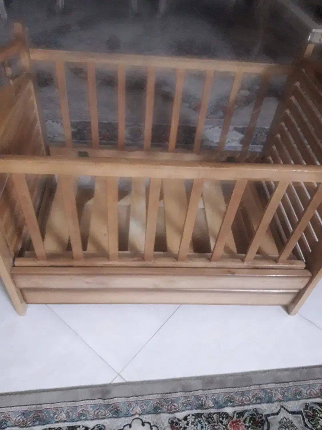 تخت خواب وگهواره کودک|تخت و صندلی بچه|آباده, |دیوار