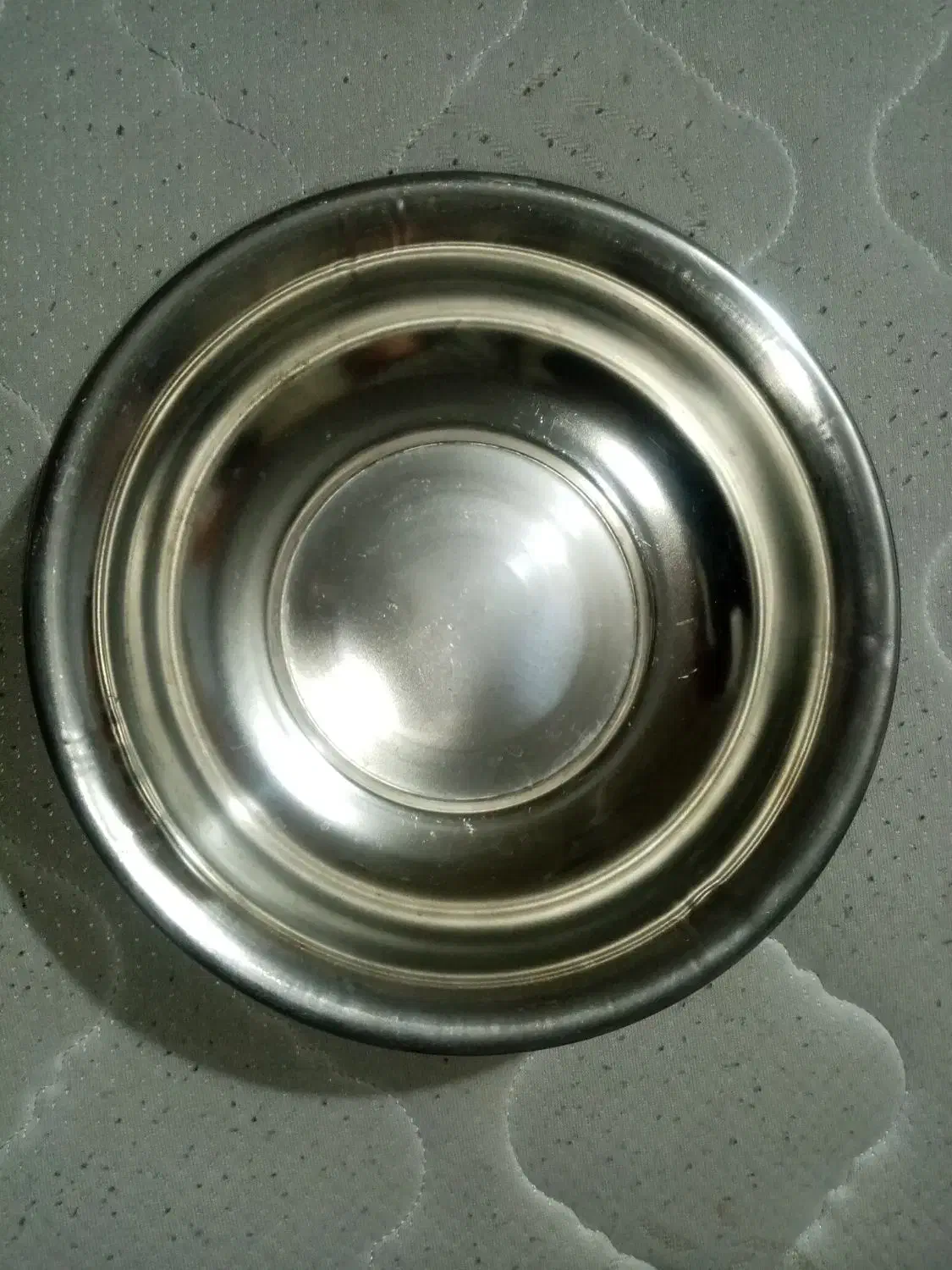 کاسه و ماهیتابه استیل قدیمی|کلکسیون اشیاء عتیقه|اراک, |دیوار