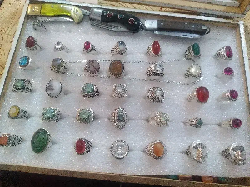 خریدو فروش انواع انگشتر مردونه|جواهرات|نورآباد, |دیوار