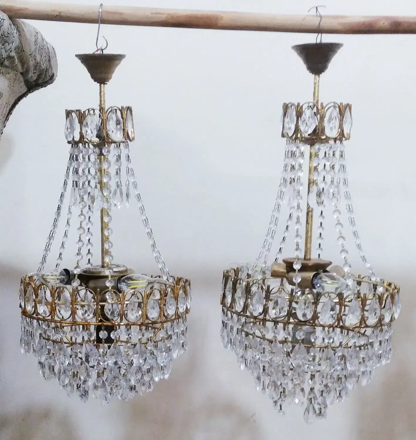 لوستر|لوستر و چراغ آویز|همدان, |دیوار