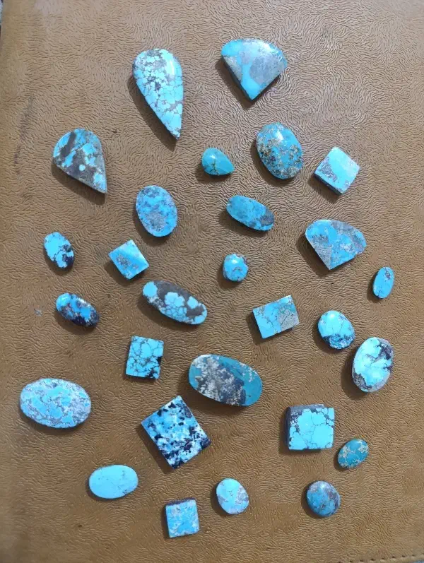 سنگ فیروزه نیشابور طبیعی انگشتر جواهر|جواهرات|مشهد, نوید|دیوار