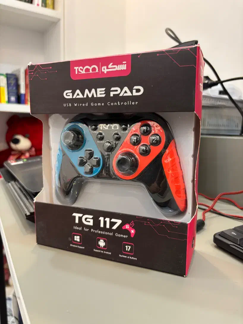 دسته بازی با سیم تسکو TG 117|کنسول، بازی ویدئویی و آنلاین|بندرعباس, |دیوار