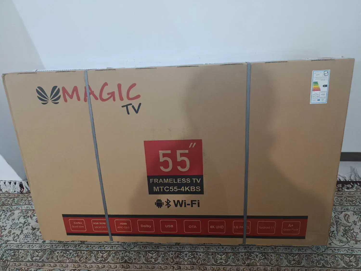 تلویزیون 55اینچ مجیک|تلویزیون و پروژکتور|زنجان, |دیوار