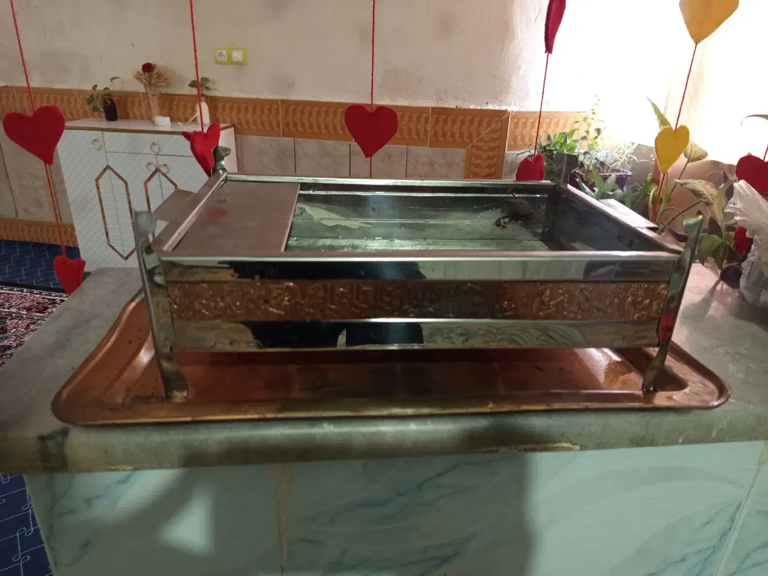 منقل و سینی زیرش|اجاق گاز و لوازم برقی پخت‌وپز|یاسوج, |دیوار