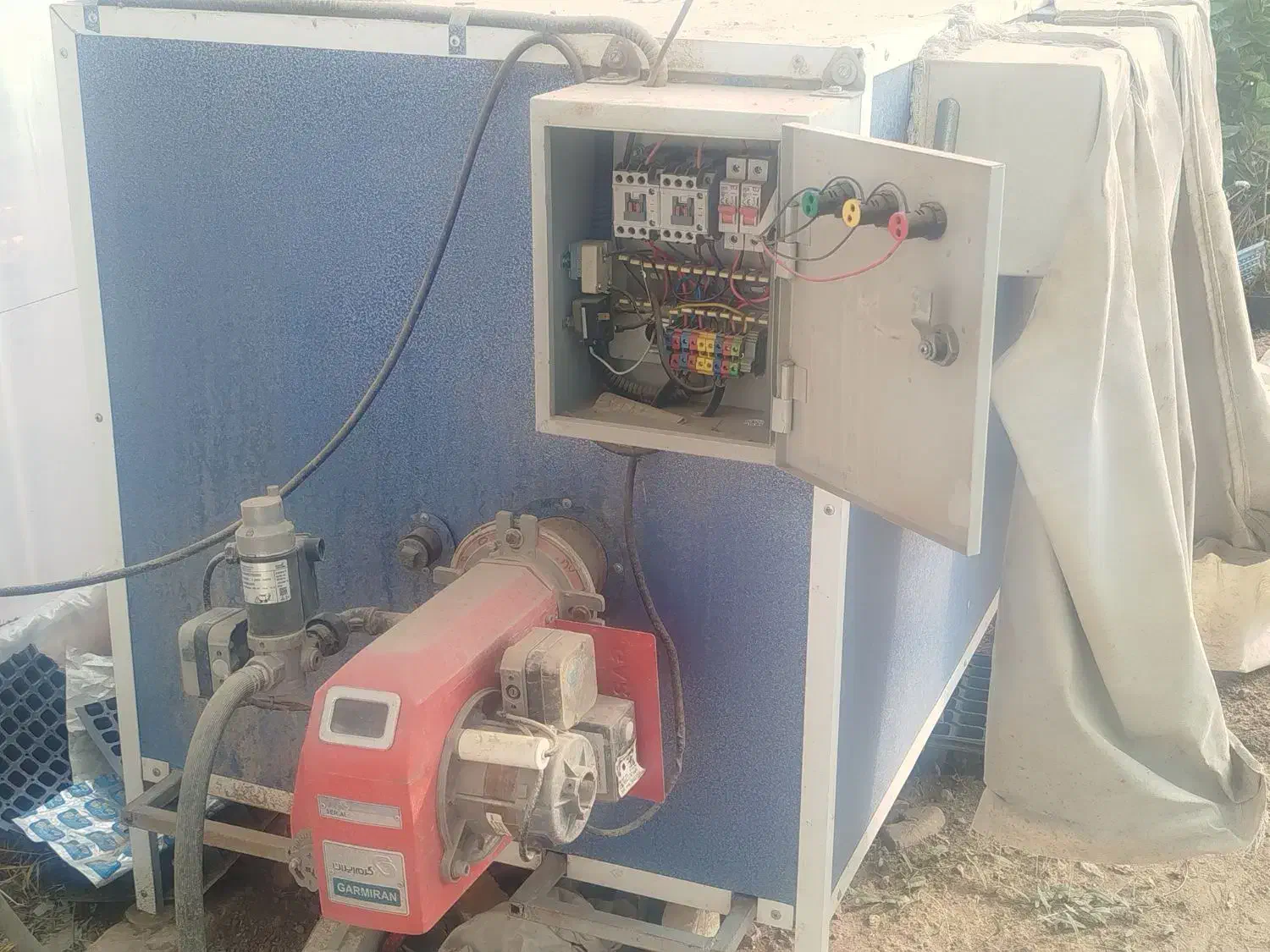 هیتر و بخاری گلخانه ای کم کار|بخاری، هیتر، شومینه|آشتیان, |دیوار