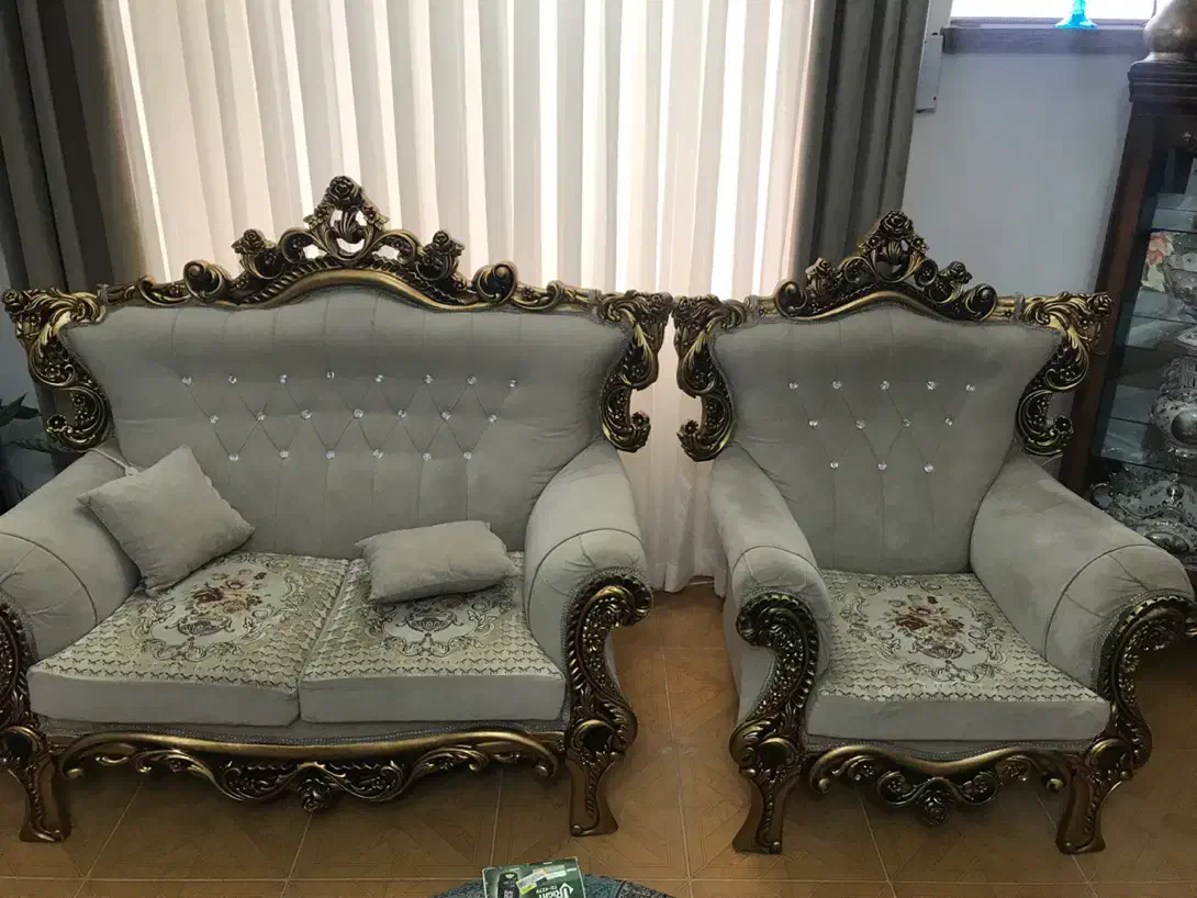 مبل ۷ نفره|مبلمان خانگی و میز عسلی|تالش, هشتپر|دیوار