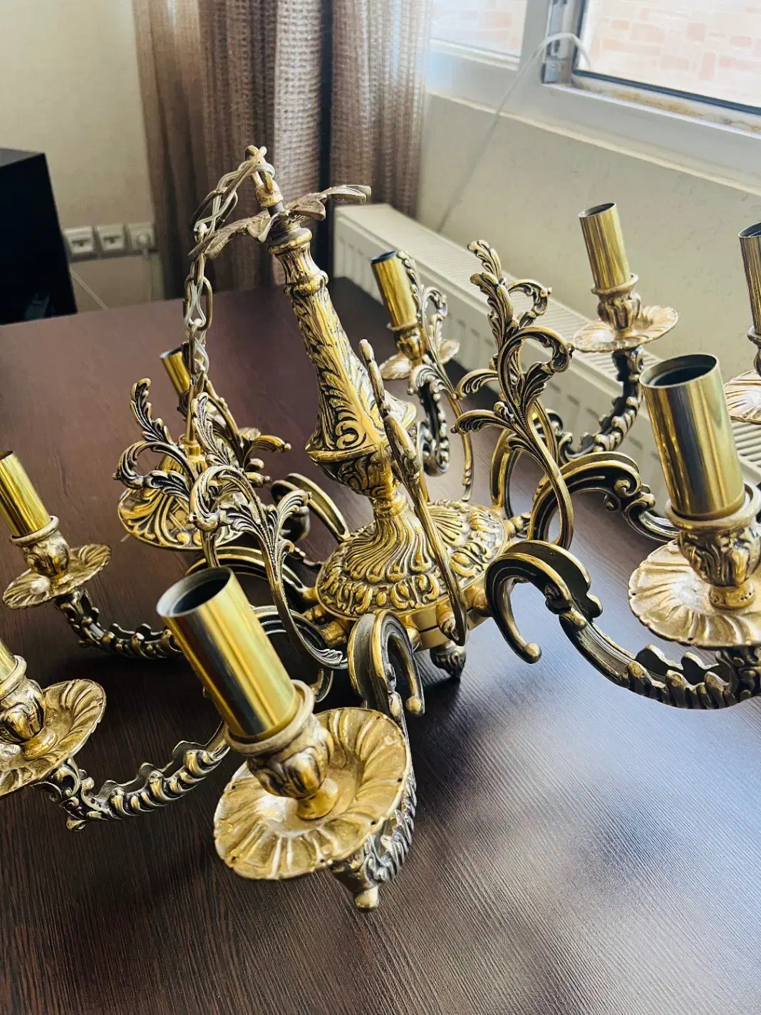 لوستر برنز|لوستر و چراغ آویز|شاهین‌شهر, فردوسی|دیوار