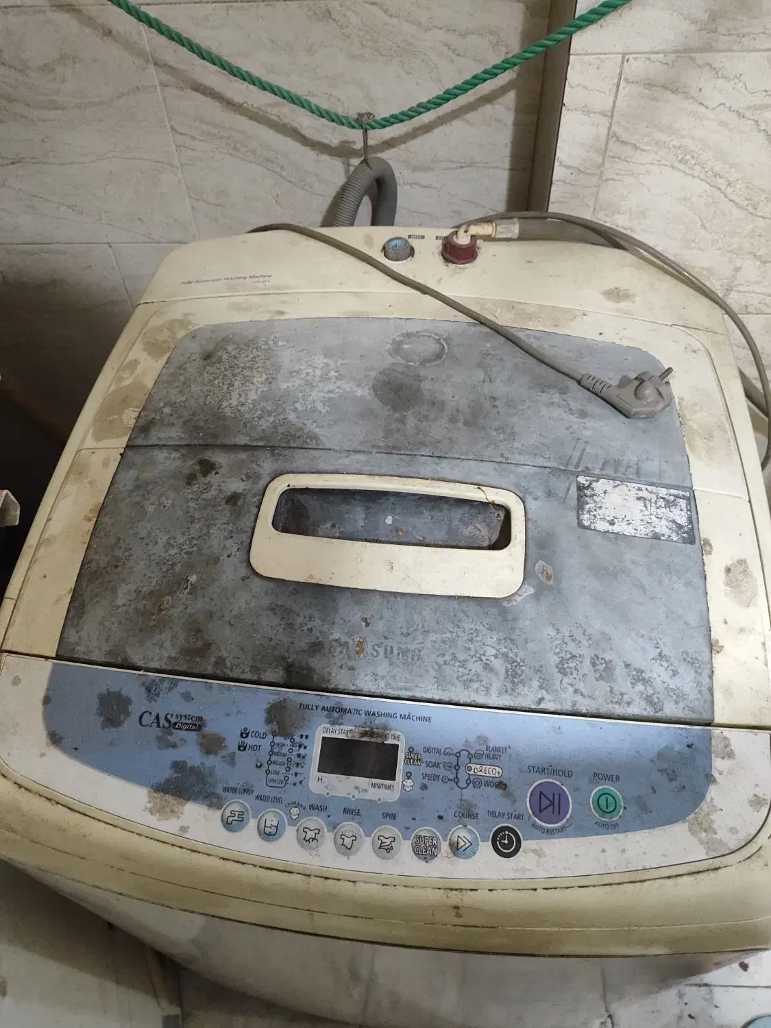 لباسشویی سامسونگ تمام اتوماتیک و تستر فوما|ماشین لباسشویی و خشک‌کن لباس|اهواز, سخیریه|دیوار