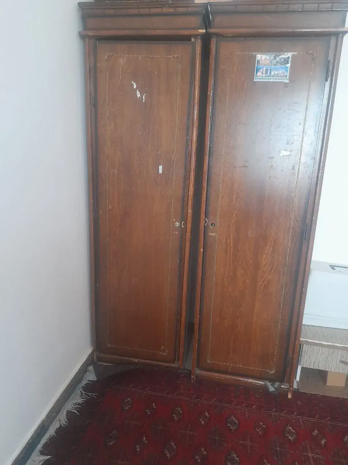 دوعدد کمدلباس.کمددخترانه|جاکفشی، کمد، دراور|تایباد, |دیوار