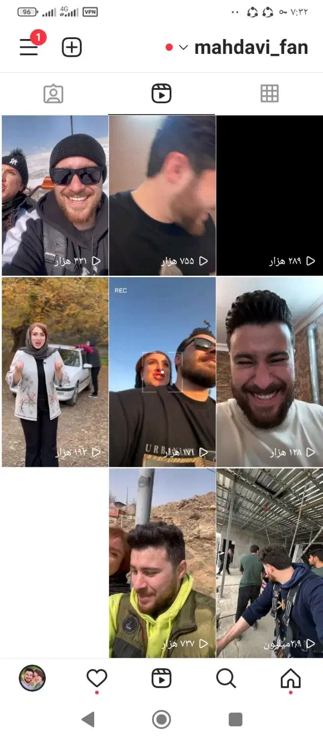 پیج‌اینیستا‌گرام‌ویو‌ملیونی‌بازدید‌اسطوری15کا|لوازم جانبی موبایل و تبلت|کهنوج, |دیوار