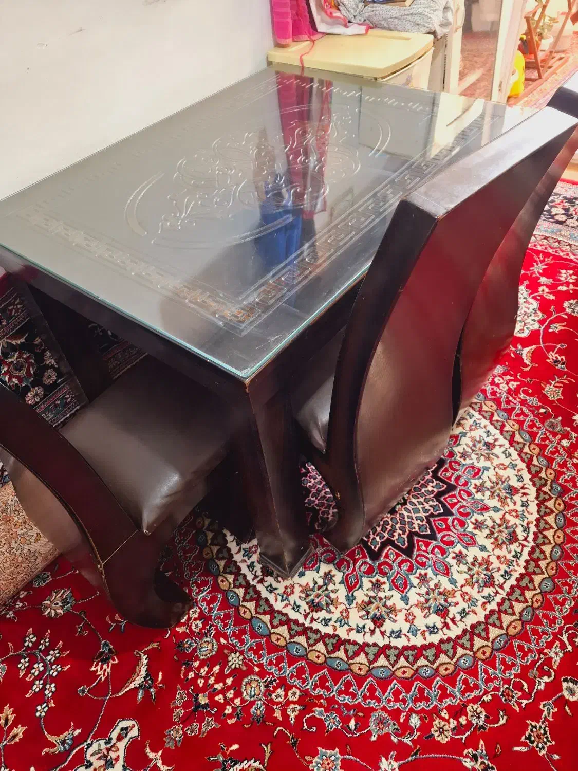 میز ناهار خوری ۴ نفره|میز و صندلی غذاخوری|نیشابور, رحمت آباد|دیوار