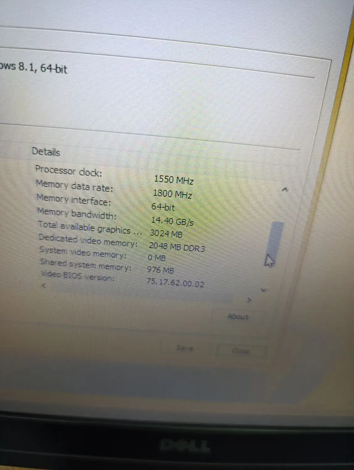 لپ تاپ دل 2گیگ گرافیک مجزا|رایانه همراه|زاهدان, |دیوار