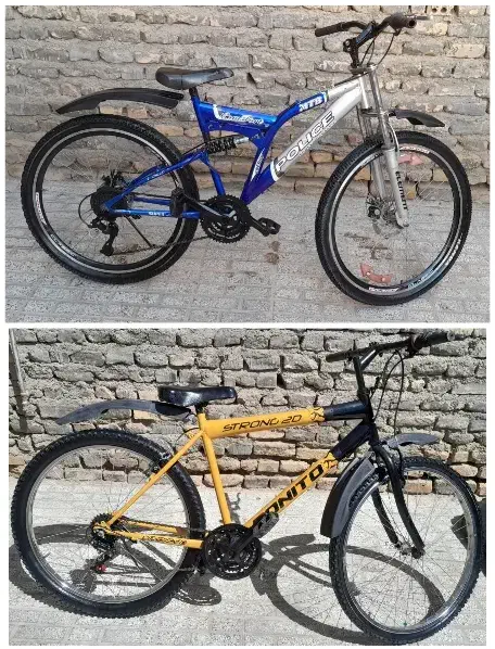 فروش دو عدد دوچرخه 26 دنده ای در حد نو مفت|دوچرخه، اسکیت، اسکوتر|تربتحیدریه, منظر|دیوار