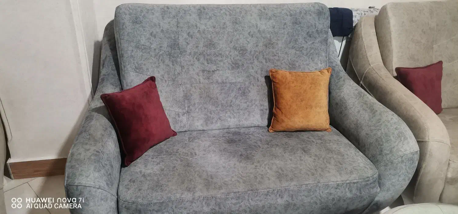 مبل ۶نفره|مبلمان خانگی و میز عسلی|آستانه اشرفیه, |دیوار