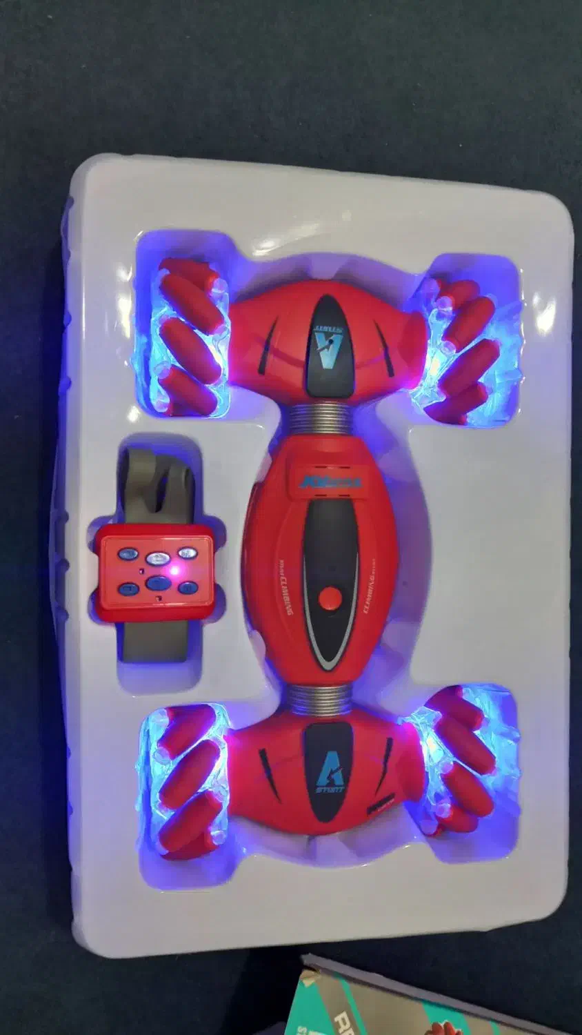 ماشین کنترلی چرخ کپسولی و تفنگ تیر ژله ای شارژی|اسباببازی|مشهد, هنرور|دیوار