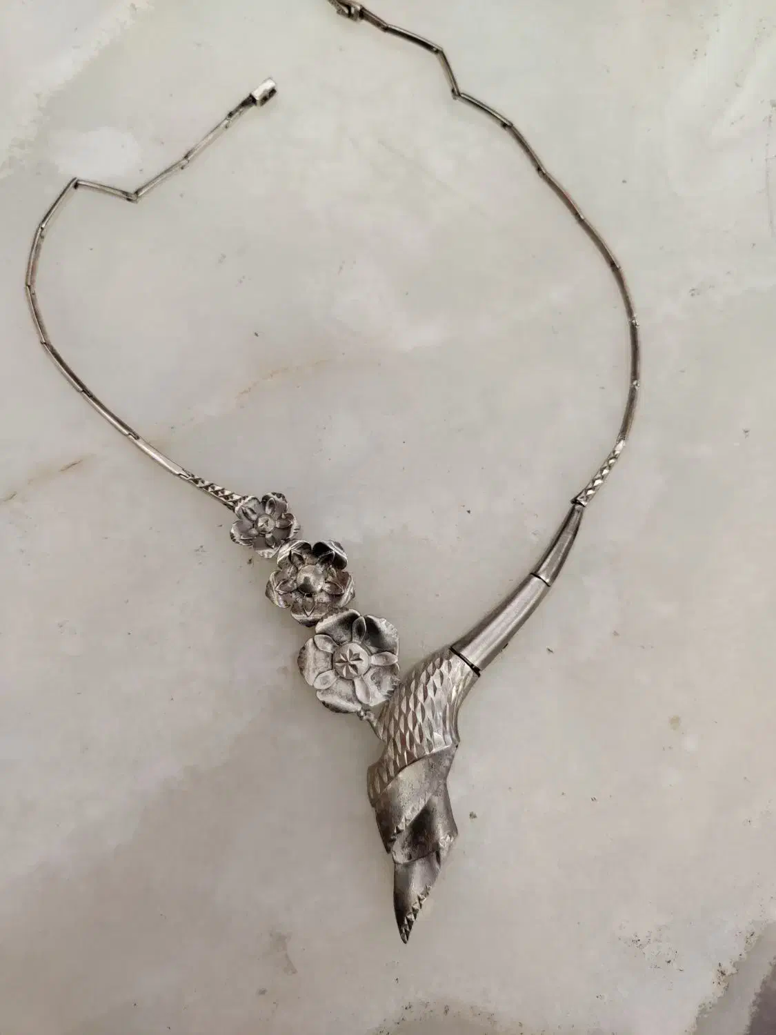 گردنبند نقره ۲۰ گرمه|جواهرات|تبریز, |دیوار