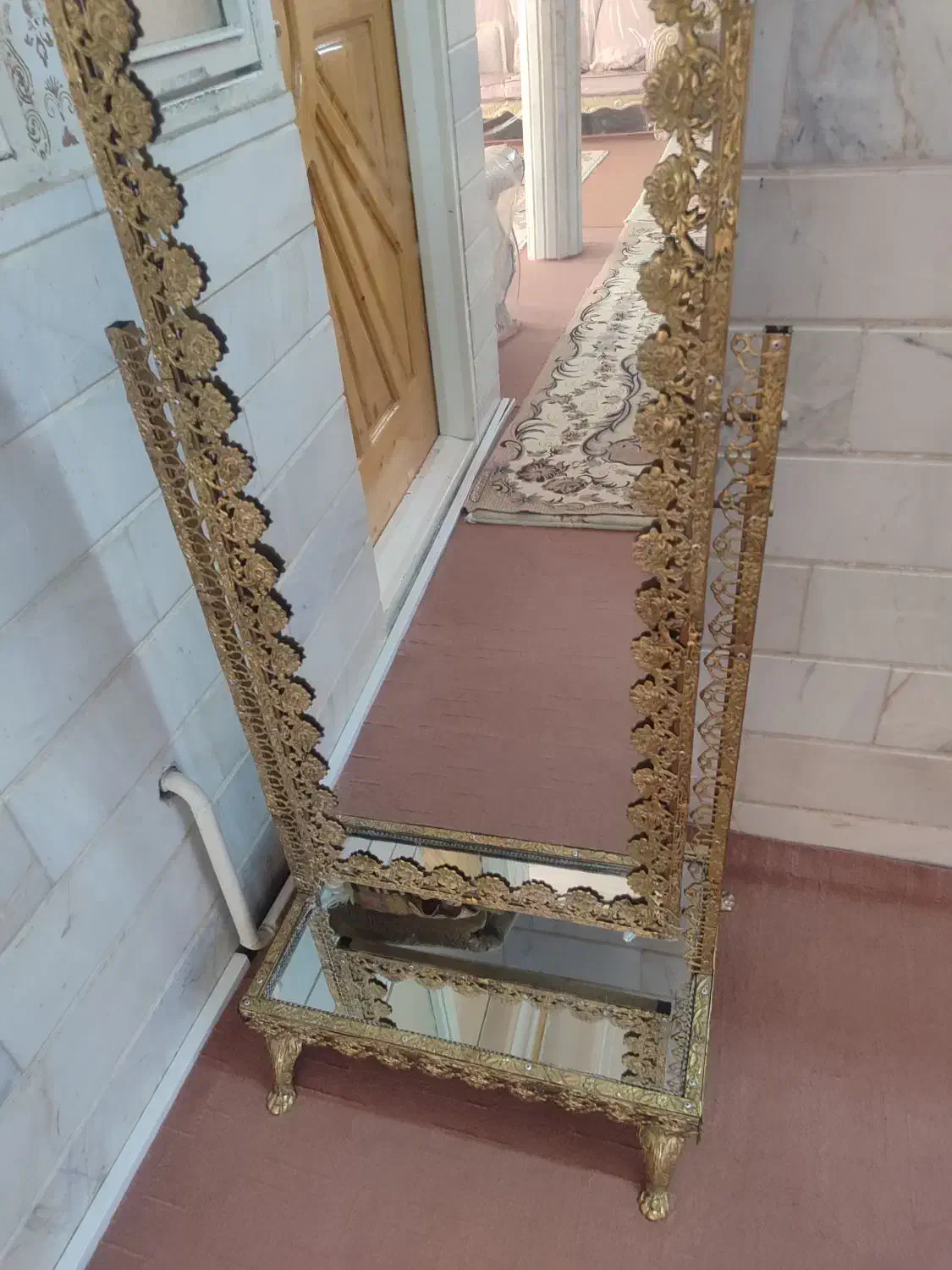 آینه قدی برنجی|آینه|ورامین, ورامین|دیوار