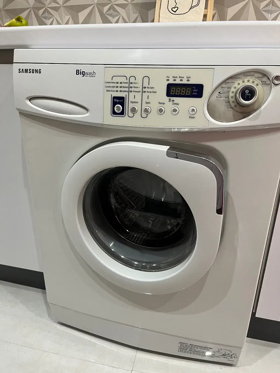 ماشین لباسشویی اصل سامسونگ مدل B1280|ماشین لباسشویی و خشککن لباس|ری, صفاییه (چشمه علی)|دیوار