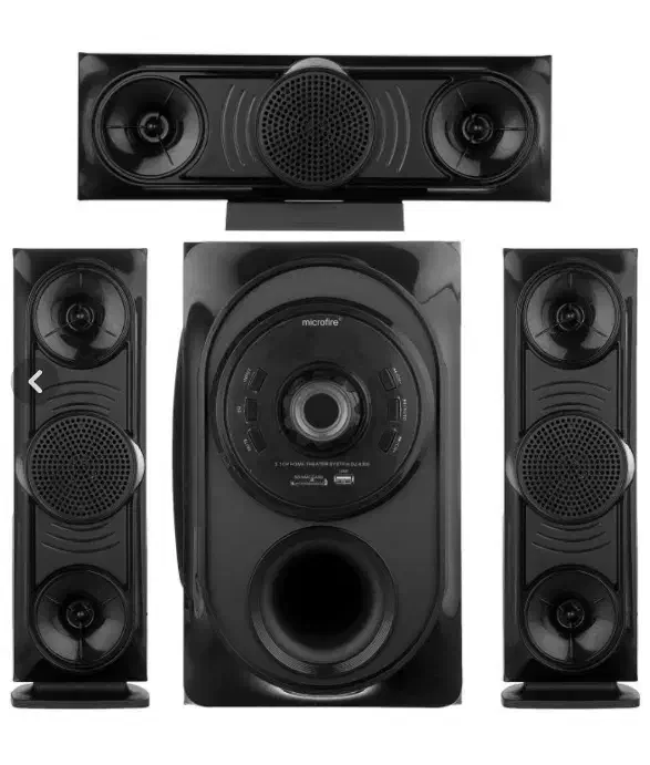 اسپیکر ۴ تکه میکروفایر|قطعات و لوازم جانبی رایانه|شیراز, شهرک فرزانگان|دیوار