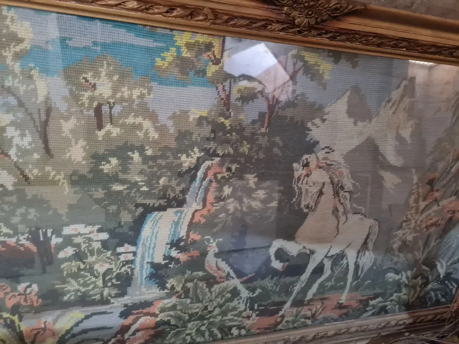 قاب کوبلن|تابلو، نقاشی، عکس|قم, باغ کرباسی|دیوار