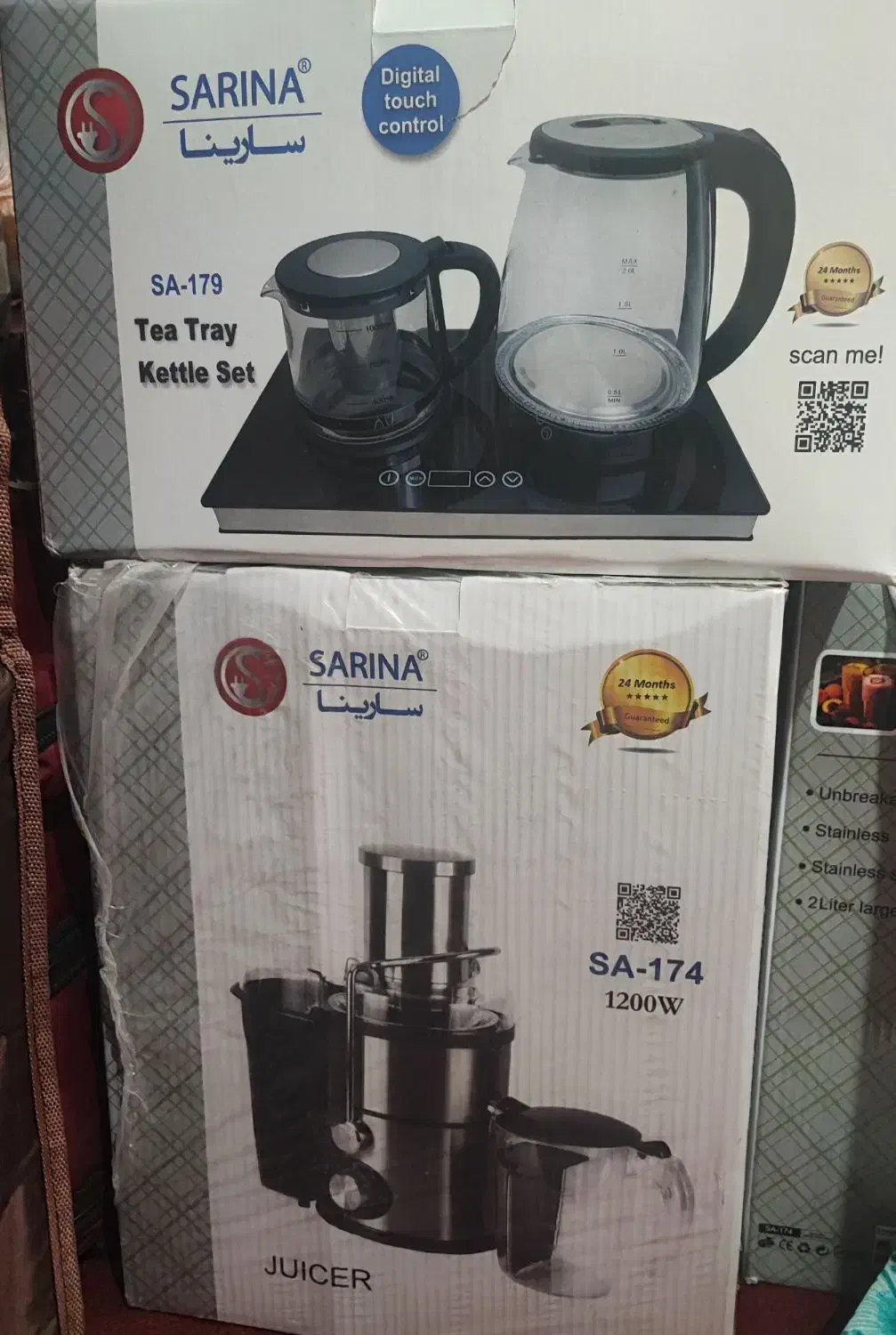 2 عدد چای‌ساز 3عدد آبمیوه‌گیری|سایر لوازم برقی|سبزوار, کاشفی شمالی (دادگستری)|دیوار